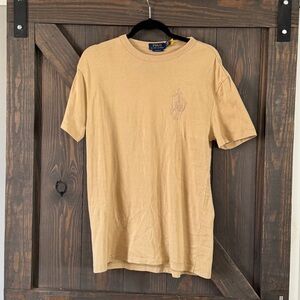 Polo Ralph Lauren Men’s Big Pony Cotton‎ Jersey Tee Khaki Size Small